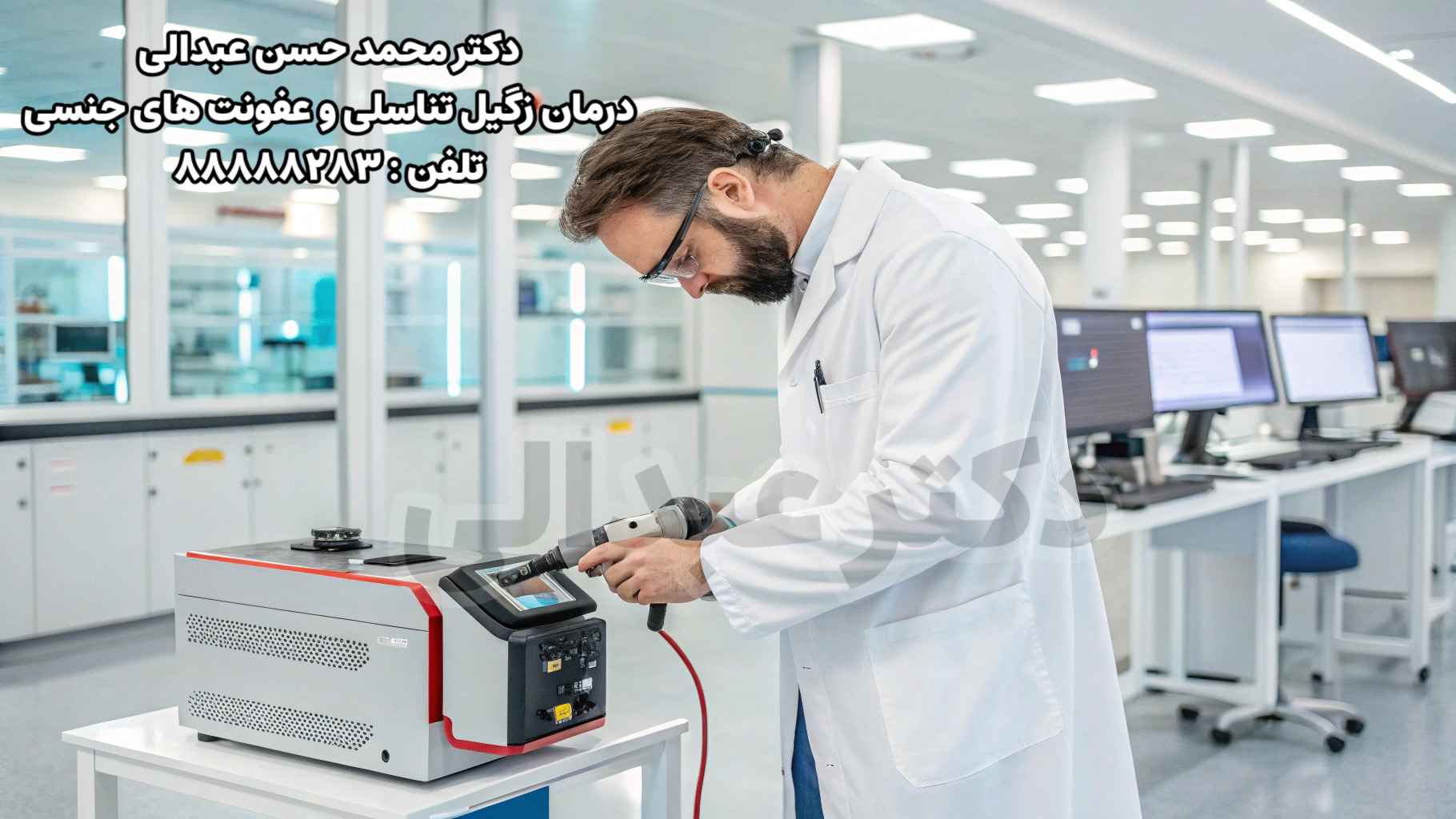 درمان زگیل تناسلی با لیزر 